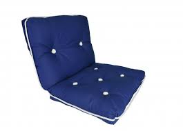 Kapok Double Cushion Royal Blue Only