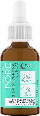 pore tightening night serum catrice