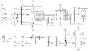 unipolar stepper motor driver schematic
