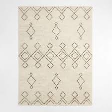 Hand Knotted Ivory Area Rug