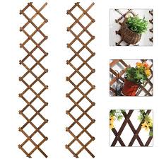 Wooden Lattice Wall Planter Expandable