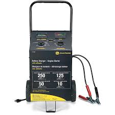 john deere battery charger and engine