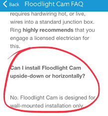 Open the light's junction box. Ring On Twitter Absolutely You Can Mount The Floodlight Cam On The Underside Of An Overhang As Long As There S Pre Existing Wiring There