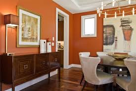 When To Use Orange In The Dining Room