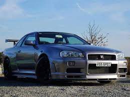 nissan skyline gt r r34 spotted