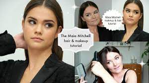 maia mitc hair makeup tutorial