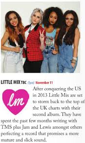 Little Mix Salute November 11th Singles Fotp