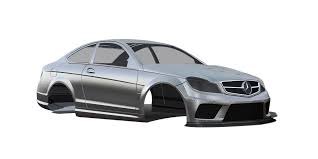 The results are just as you would expect: Rc Arlos Rc W204c63bs Mercedes C63 Amg Clear Body Drifted