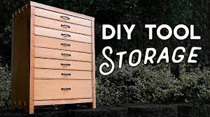 Relegate those plastic bins to their rightful place and replace them with classic wood storage. Small Tool Chest Build Equals Big Time Workshop Storage Woodworking Youtube