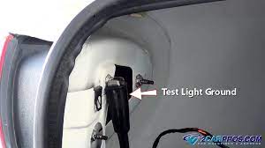 how to repair an automotive brake light