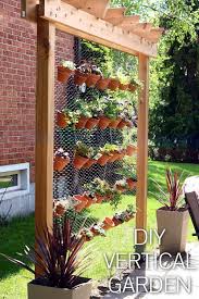 build your own diy vertical garden wall