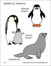 Some antarctica coloring may be available for free. Arctic Polar Animals Free Printable Templates Coloring Pages Firstpalette Com