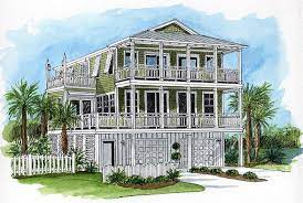 Surfrider Ii Coastal House Plans From