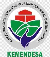 Bingkai putih dan hitam, batas tinta, persegi panjang. Ministry Of Village Development Disadvantaged Regions And Transmigration Republic Indonesia Jakarta Logo Directorate General Government Ministries