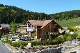 location chalet vosges bord lac