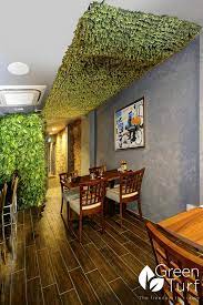 Artificial Green Walls In Restaurants