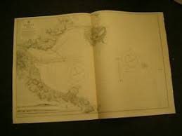 Details About Vintage Admiralty Chart 1415 Ireland Dublin Bay 1912 Edition