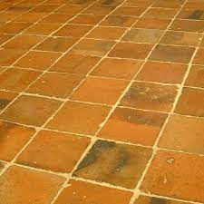 antique reclaimed terracotta floor