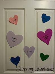 easy valentine door decoration craft