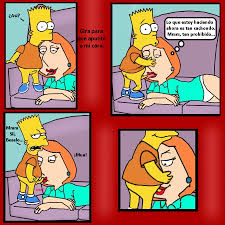 Comic xxx de Los Simpsons y Padre de familia 