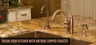 antique copper faucets kitchen faucet