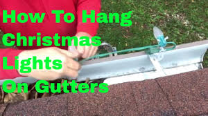 How To Hang Christmas Lights On Gutters 5 Easy Ideas Howto