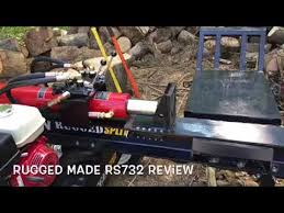 rugged made log splitter review you