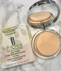 clinique stay matte sheer pressed