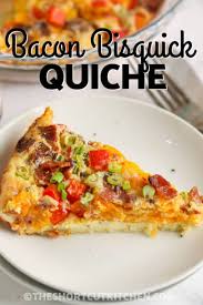 crustless bacon quiche recipe with