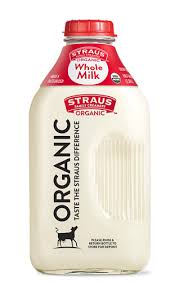 Organic Milk Cream S Straus