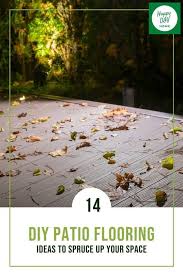 14 Diy Patio Flooring Ideas To Spruce