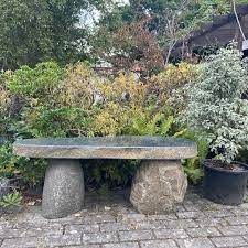 Natural Japanese Stone Bench Build A