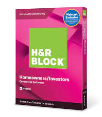 h r block tax software deluxe 2019