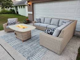 Palm Casual Outdoor Furniture Set With