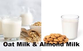oat milk and almond milk how healthy