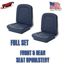 1965 Mustang Standard Seat Upholstery