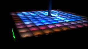 diy disco dance floor is the only thing