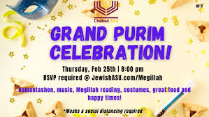 Also, see if you ca. Purim Party Rohr Chabad At Asu