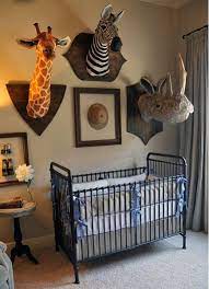 chic and fun safari nursery