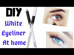 gel eyeliner homemade white eyeliner