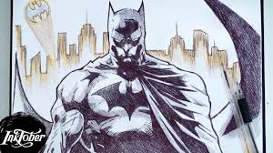 Home to all things comics! Batman Pen Drawing Comics Inktober Day 22 Youtube