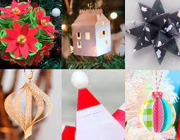 diy paper christmas ornaments