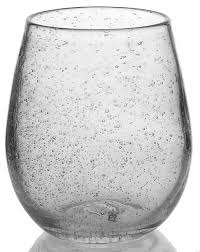 Bubble Glass Stemless Wine By Tag Ltd