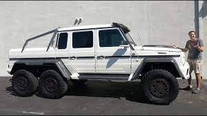Mercedes truck select the color and size of mercedes truck 6x6 price as per your choice and requirement of the automobiles. This Insane Six Wheeled Mercedes G Wagen Pickup Cost 1 5 Million