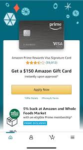 Check spelling or type a new query. Amazon Prime Visa 150 Bonus Amazon Store Card Myfico Forums 6181223