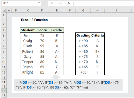 excel if function 10 exles