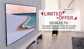 lg oled tv limited offer free apple