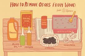 how to remove odors from wood