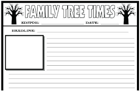 Blank Newspaper Template Printable For Kids Free Wordpress Gratis