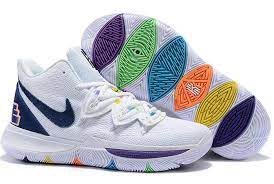 Kyrie irving goes sneaker shopping with complex. 2019 Nike Kyrie 5 Have A Nike Day White Deep Royal Glacier Blue Ao2919 101 Kyrie Irving Shoes Girls Basketball Shoes Nike Kyrie